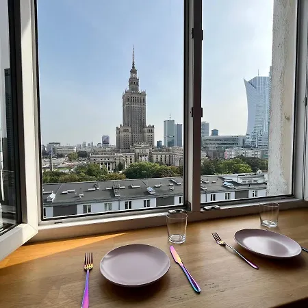 -- View City Center Pink -- Daire Varşova